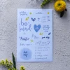 Pikku paperi Self Care tarra-arkki