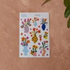 Pikku paperi Wobbly Vases tarra-arkki